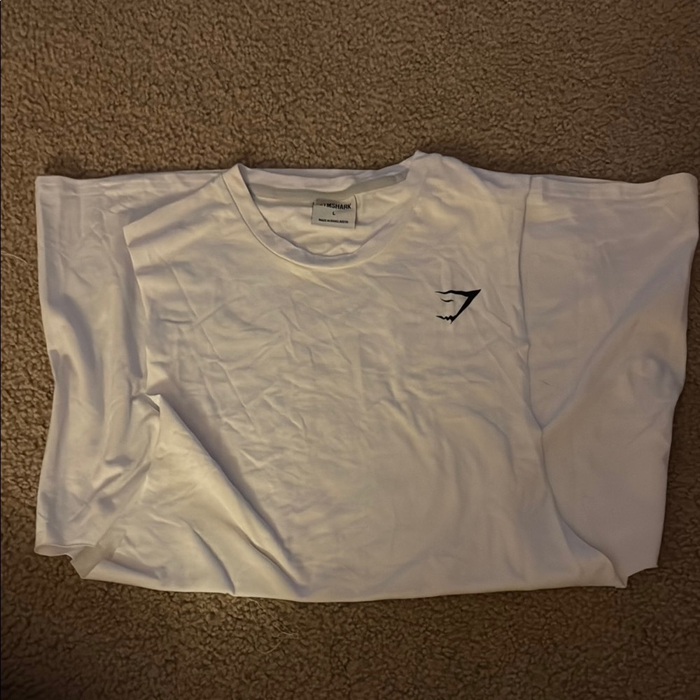 Gymshark White Men's muscle tank
